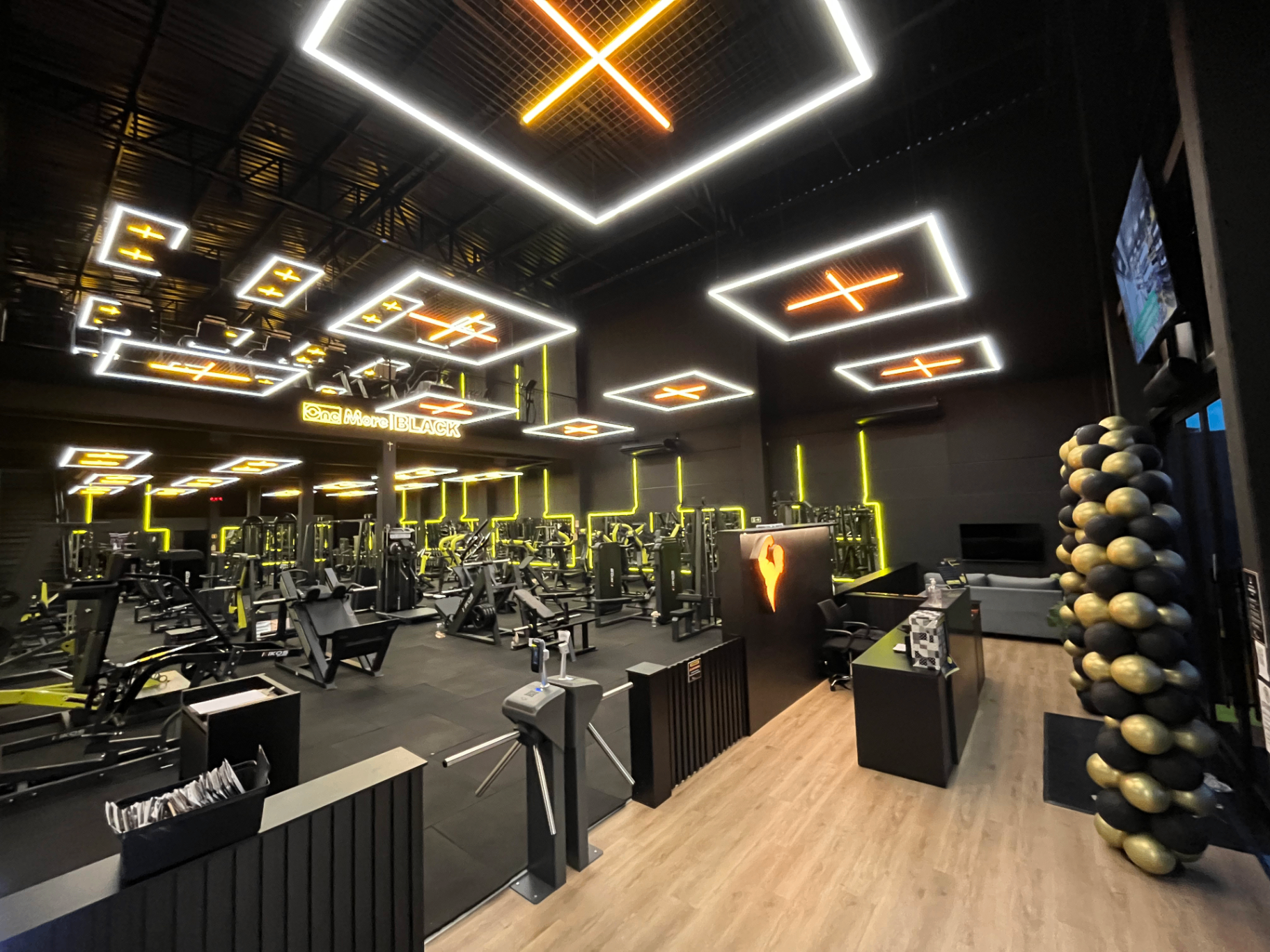 Sala de musculação One More